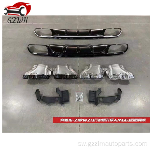 Benz 2016-2021 W213 sasisha kwa AMG63 BodyKit